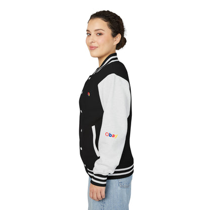 Premium Heavyweight Letterman Jacket - Vintage Athletic Style