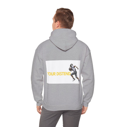 Athlete’s Edge Unisex Hooded Sweatshirt - Bold Graphic Design for Sports Lovers, Cozy Fit for Ultimate Comfort