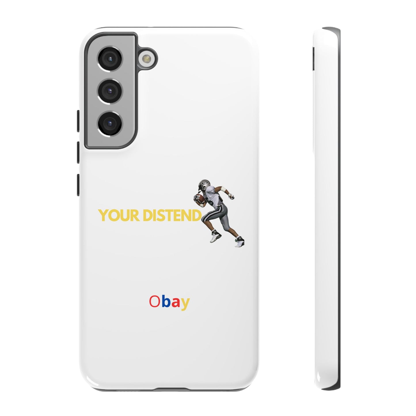 Athlete’s Edge Customizable Tough Phone Case - Durable Sports Design for iPhone, Perfect Personalized Gift for Sports Lovers