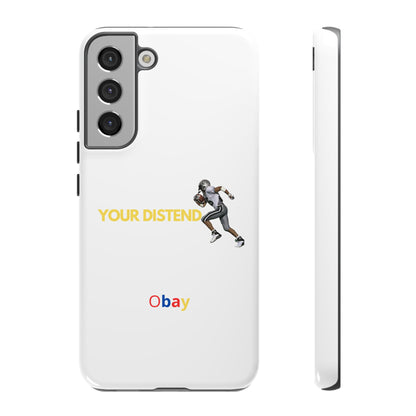 Athlete’s Edge Customizable Tough Phone Case - Durable Sports Design for iPhone, Perfect Personalized Gift for Sports Lovers