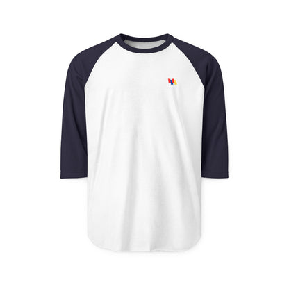 Obay Ultra-Soft Raglan Tee - Unisex Three-Quarter Sleeve Baseball Shirt