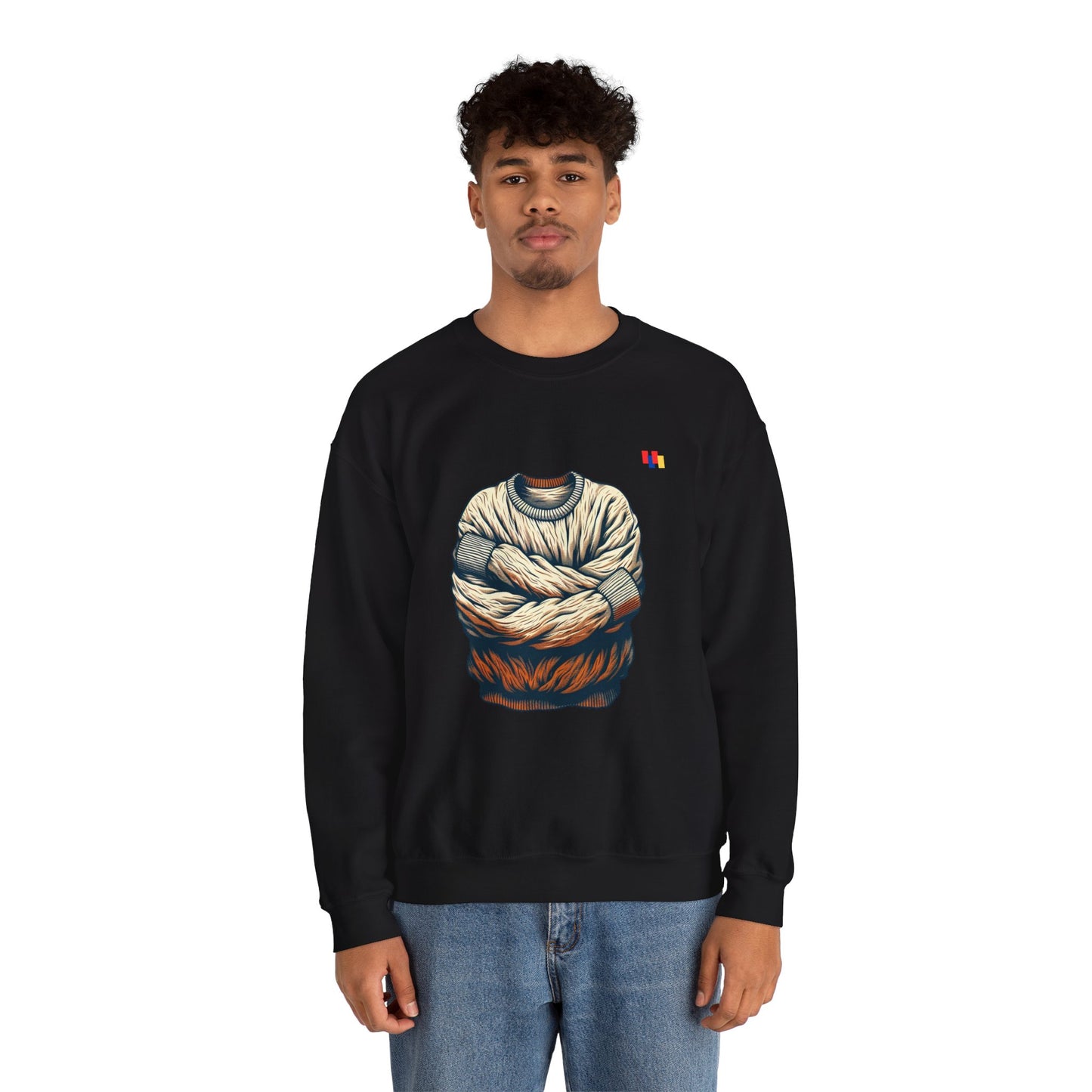 Artistic Crewneck Sweatshirt - Unique Design That Turns Heads
