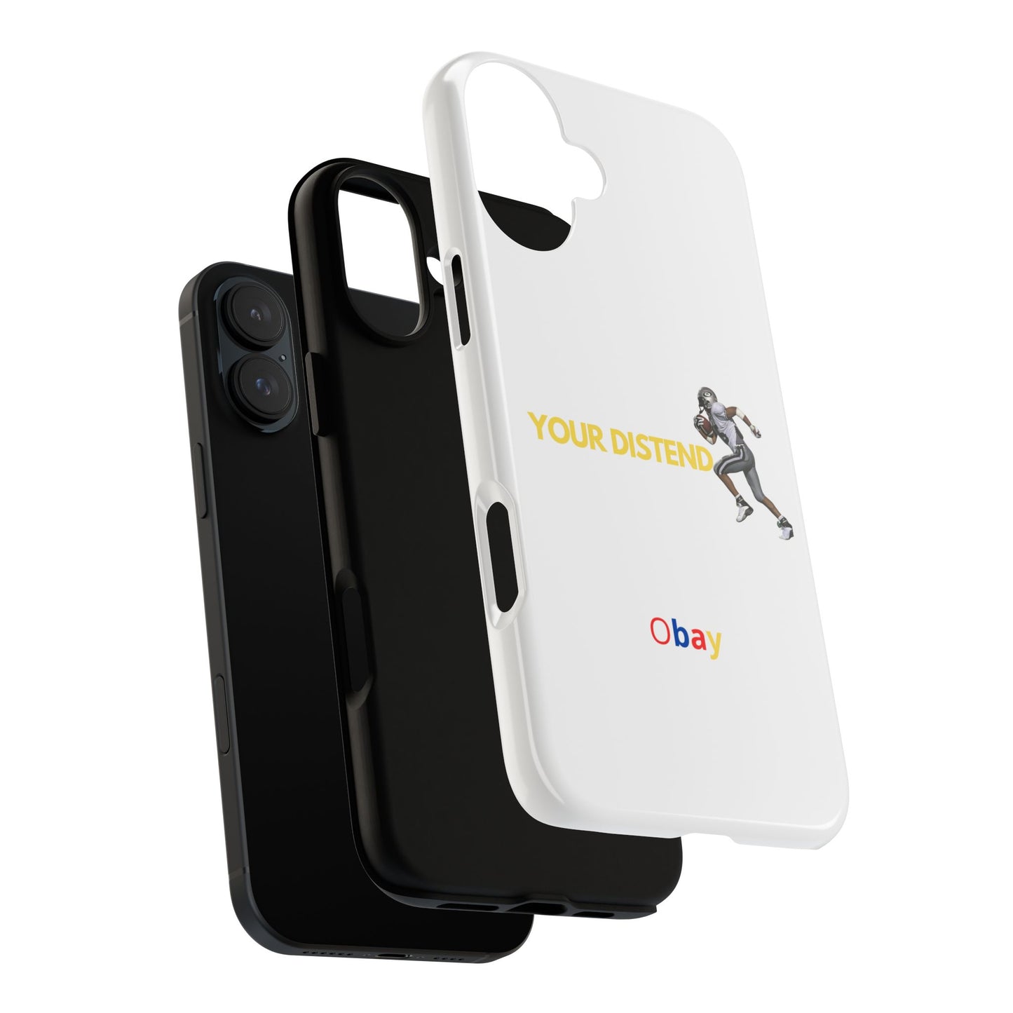 Athlete’s Edge Customizable Tough Phone Case - Durable Sports Design for iPhone, Perfect Personalized Gift for Sports Lovers