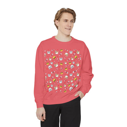 Adorable Cat Lover's Dream Sweatshirt - Ultra-Soft Garment-Dyed Comfort