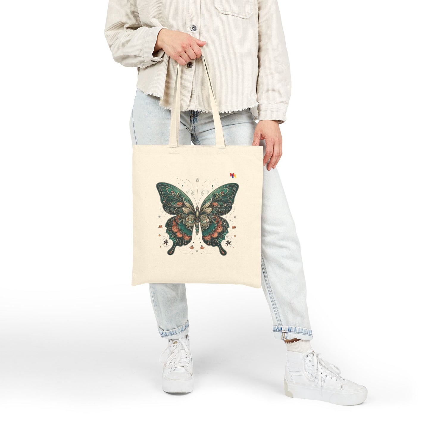Eco-Chic Cotton Canvas Tote - Your Perfect Everyday Companion