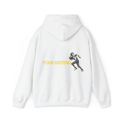 Athlete’s Edge Unisex Hooded Sweatshirt - Bold Graphic Design for Sports Lovers, Cozy Fit for Ultimate Comfort