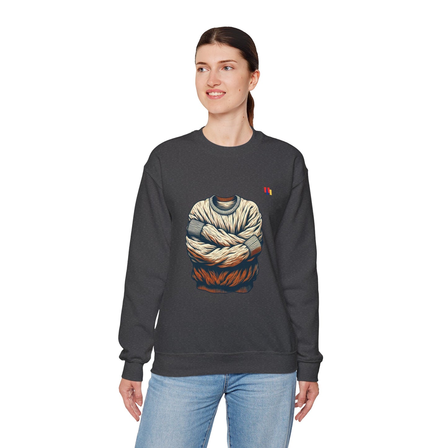 Artistic Crewneck Sweatshirt - Unique Design That Turns Heads