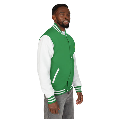 Premium Heavyweight Letterman Jacket - Vintage Athletic Style
