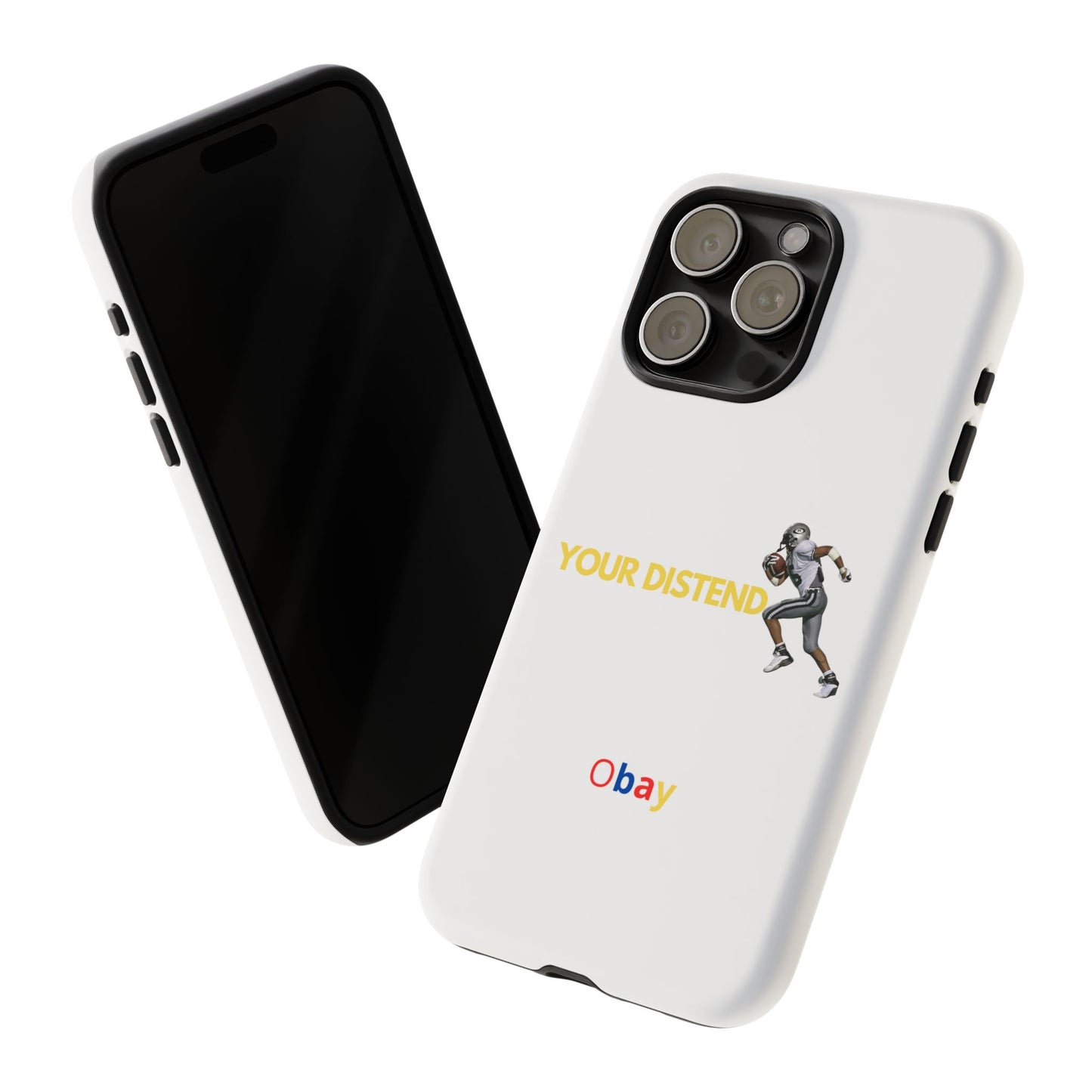 Athlete’s Edge Customizable Tough Phone Case - Durable Sports Design for iPhone, Perfect Personalized Gift for Sports Lovers