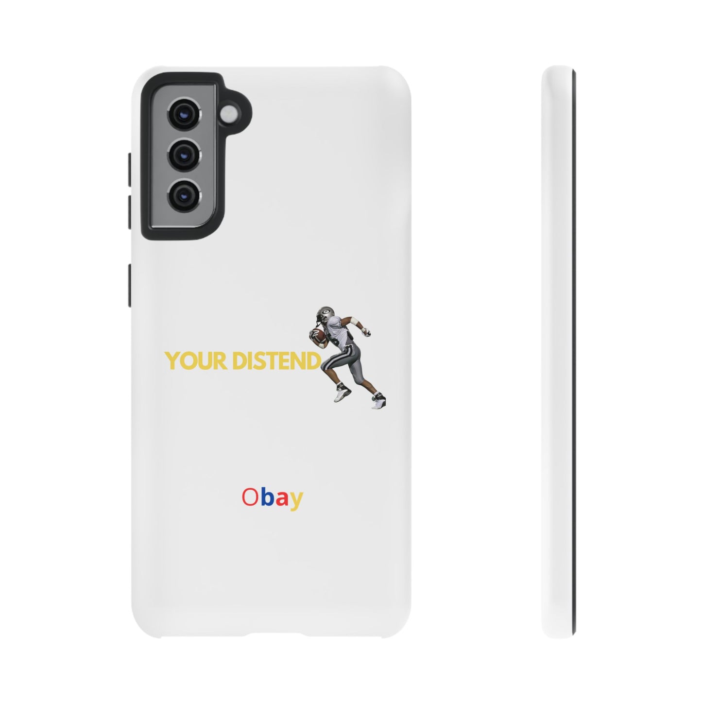 Athlete’s Edge Customizable Tough Phone Case - Durable Sports Design for iPhone, Perfect Personalized Gift for Sports Lovers