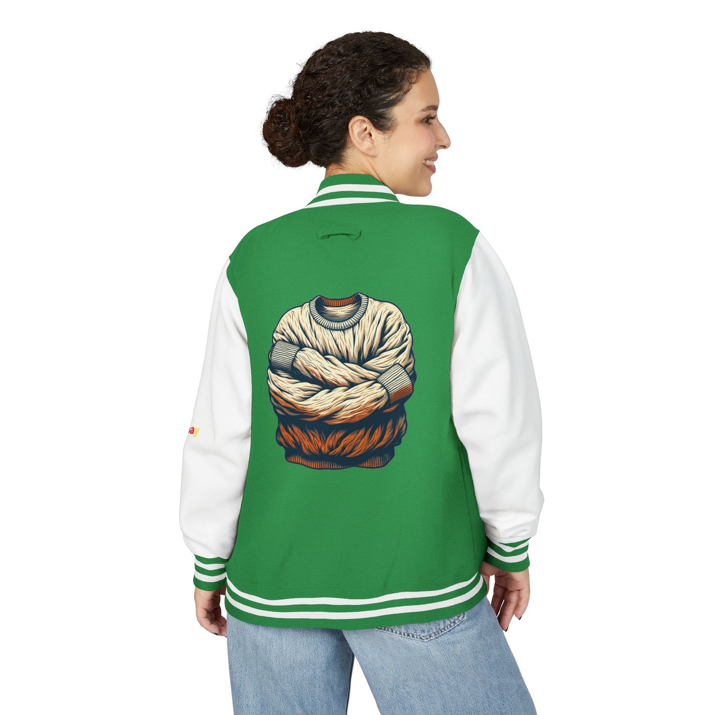 Premium Heavyweight Letterman Jacket - Vintage Athletic Style