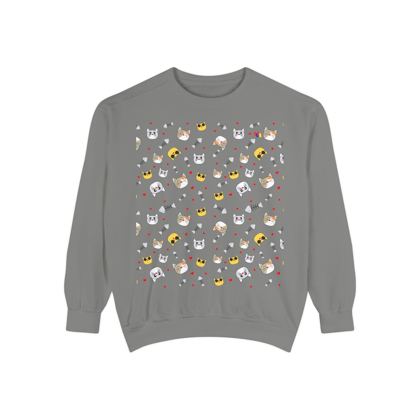 Adorable Cat Lover's Dream Sweatshirt - Ultra-Cozy Unisex Design