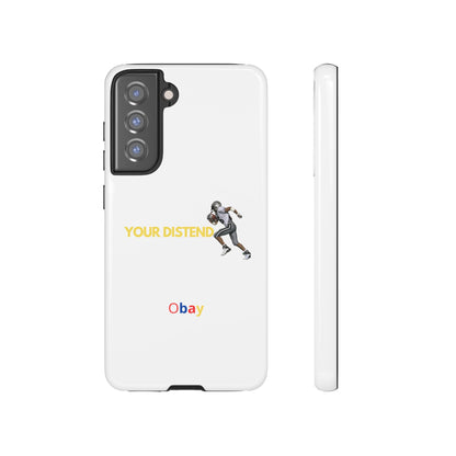 Athlete’s Edge Customizable Tough Phone Case - Durable Sports Design for iPhone, Perfect Personalized Gift for Sports Lovers