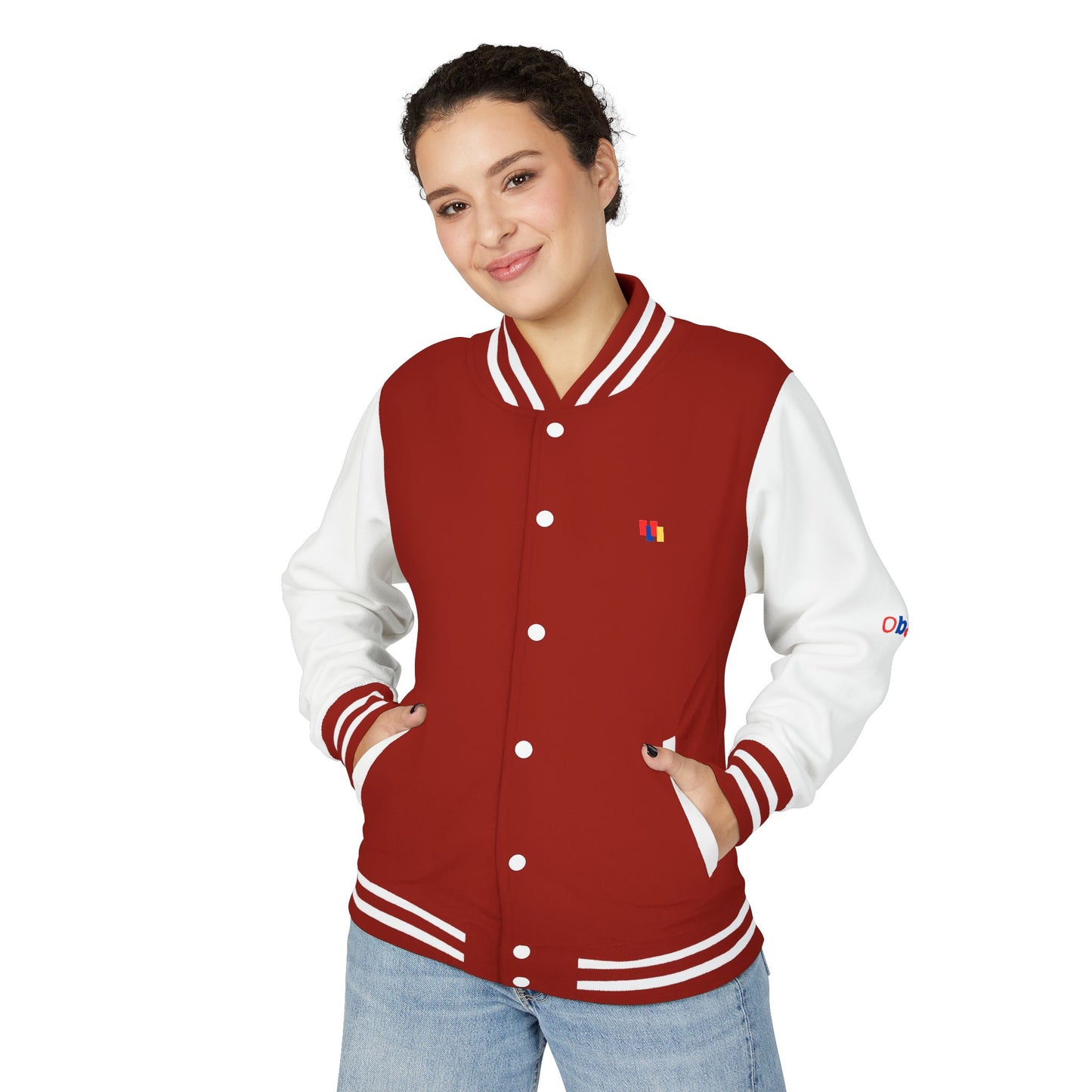 Premium Heavyweight Letterman Jacket - Vintage Athletic Style