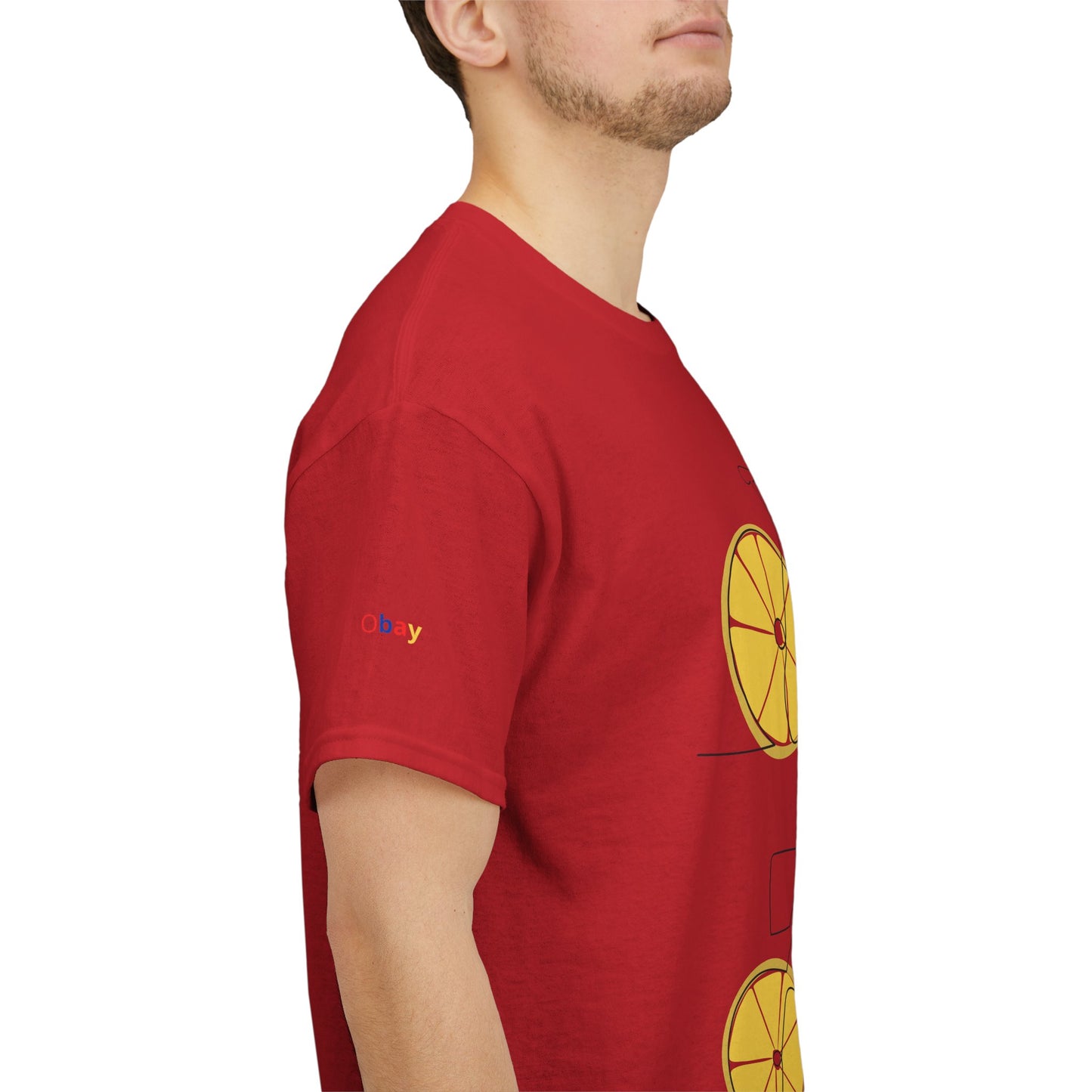 Lemon Bicycle Unisex Heavy Cotton Tee - Fun Graphic Shirt for Cyclists