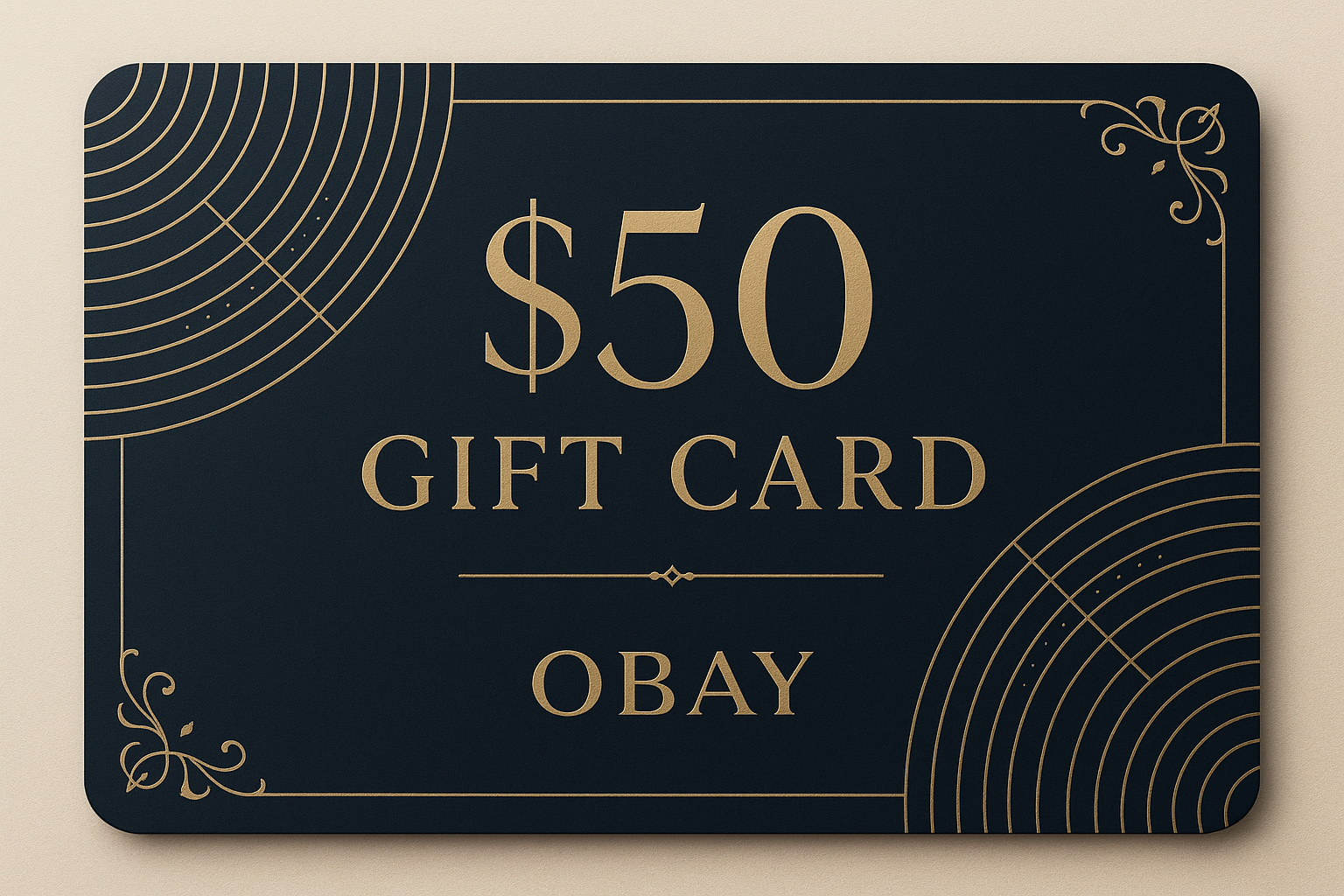 50 Dollar Gift Card