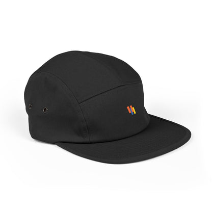 Premium 5-Panel Embroidered Cap - Trendy Streetwear Hat | Obay