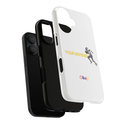 Athlete’s Edge Customizable Tough Phone Case - Durable Sports Design for iPhone, Perfect Personalized Gift for Sports Lovers