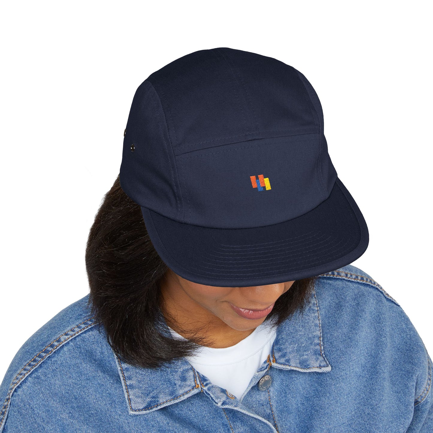 Premium 5-Panel Embroidered Cap - Trendy Streetwear Hat | Obay