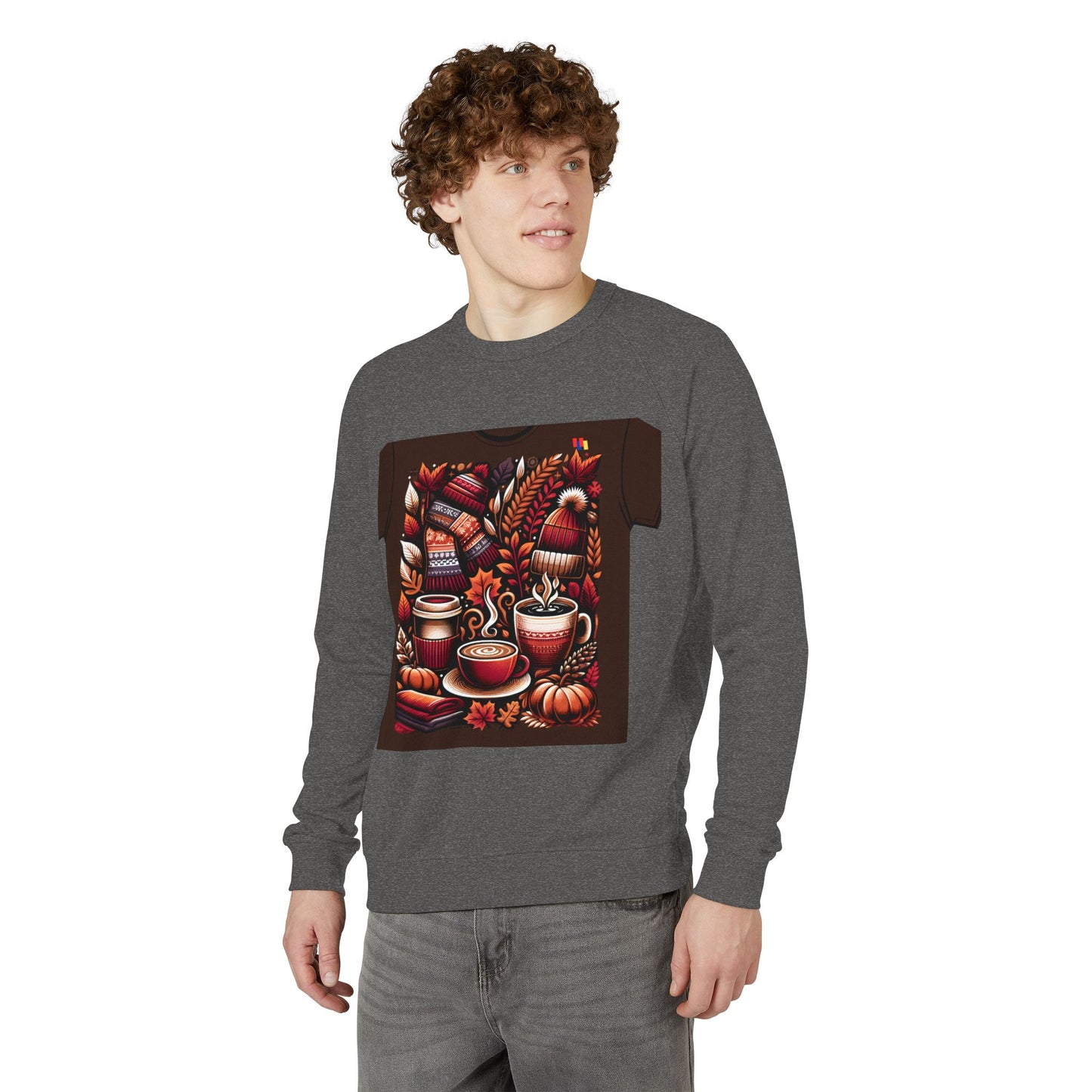 Cozy Crewneck Sweatshirt - Unisex French Terry, Perfect for All-Season Comfort & Casual Style