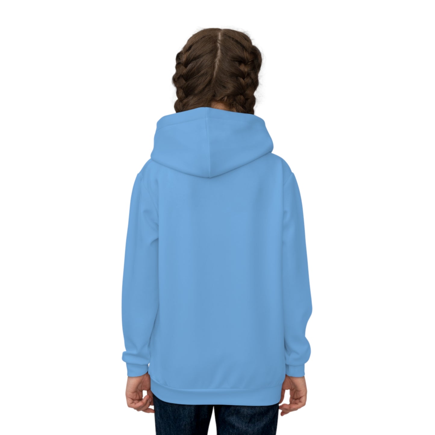 Adventure Awaits Blue Hoodie - Nature Explorer Kids Pullover