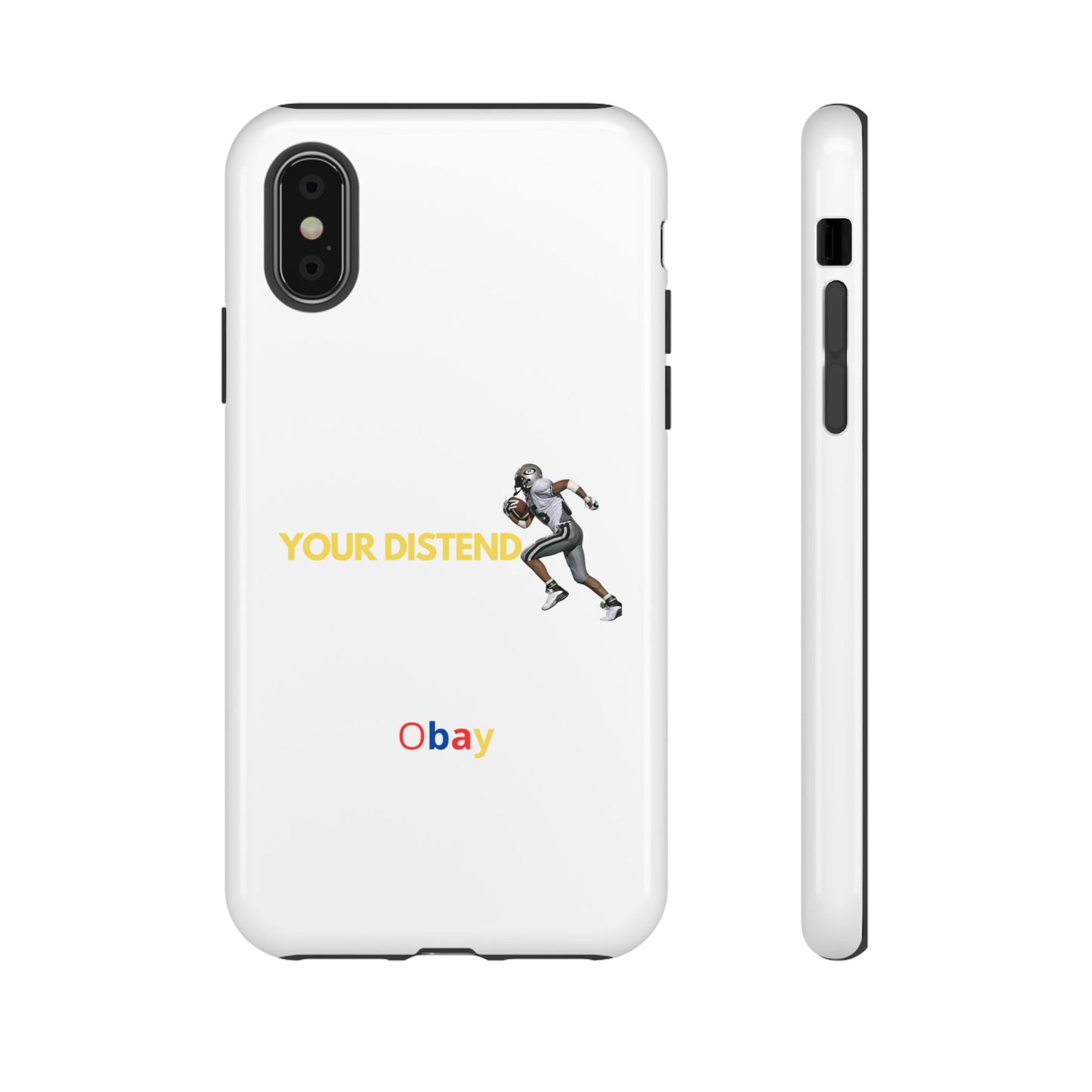 Athlete’s Edge Customizable Tough Phone Case - Durable Sports Design for iPhone, Perfect Personalized Gift for Sports Lovers