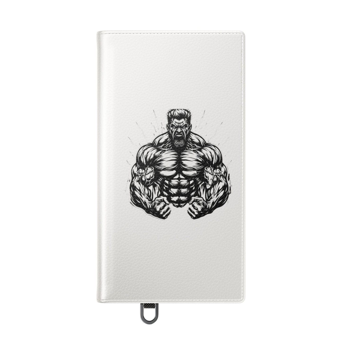 Champion's Motivational iPhone Flip Case | Inspirational Quote Phone Accessory for Fitness Enthusiasts