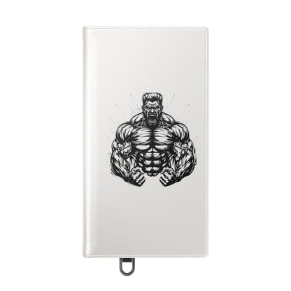 Champion's Motivational iPhone Flip Case | Inspirational Quote Phone Accessory for Fitness Enthusiasts