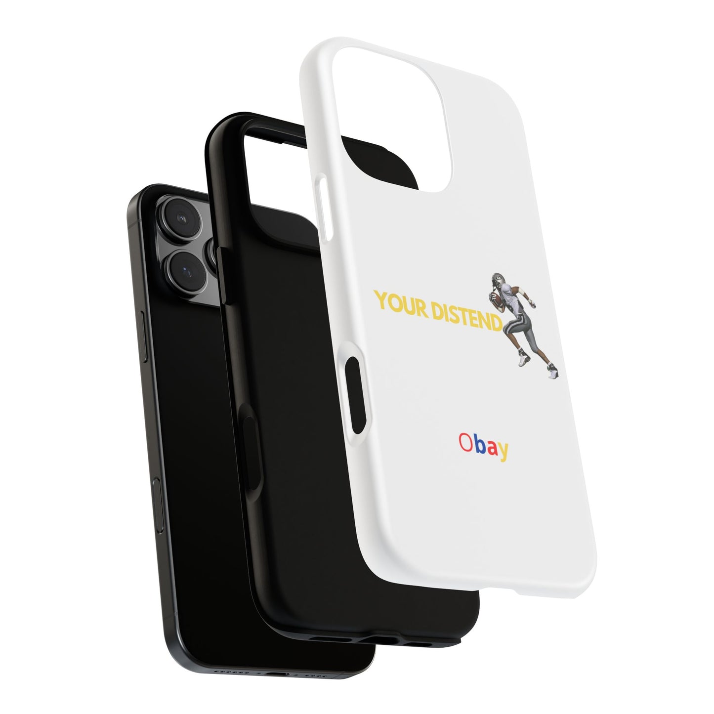 Athlete’s Edge Customizable Tough Phone Case - Durable Sports Design for iPhone, Perfect Personalized Gift for Sports Lovers
