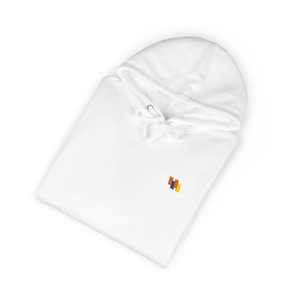 Obay Soft Peach Embroidered Fleece Hoodie | Cozy Unisex Layer for Spring Style & Everyday Comfort