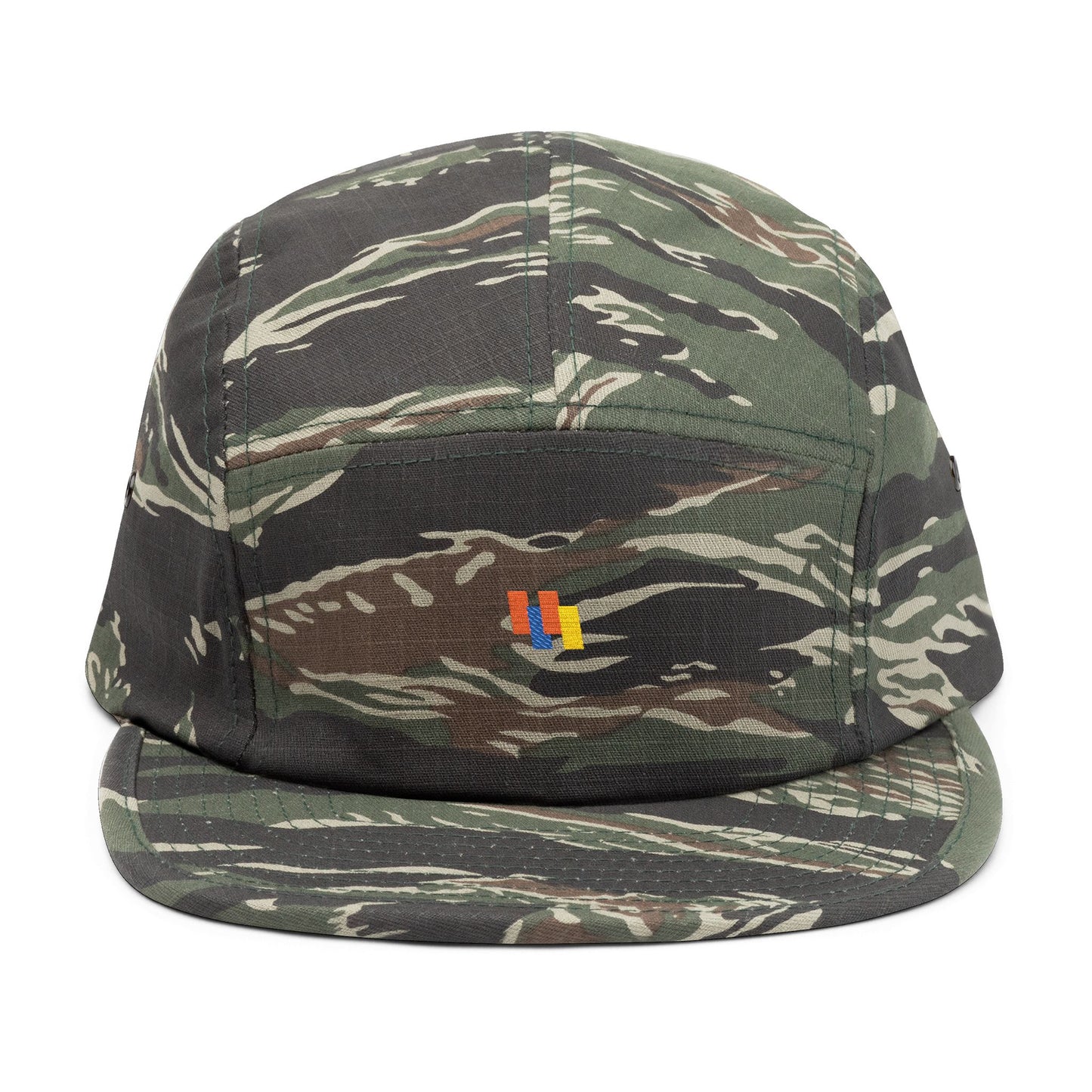 Premium 5-Panel Embroidered Cap - Trendy Streetwear Hat | Obay