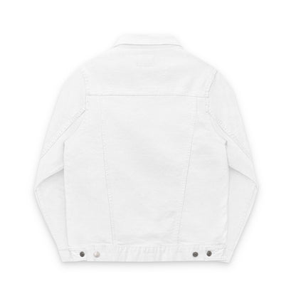 Premium Embroidered Denim Jacket - Unisex Streetwear Essential