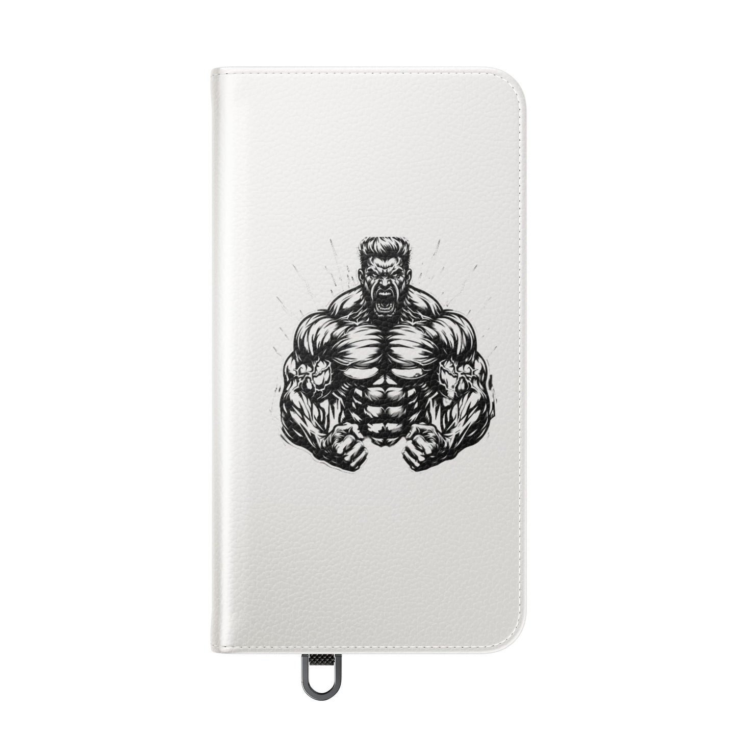 Champion's Motivational iPhone Flip Case | Inspirational Quote Phone Accessory for Fitness Enthusiasts