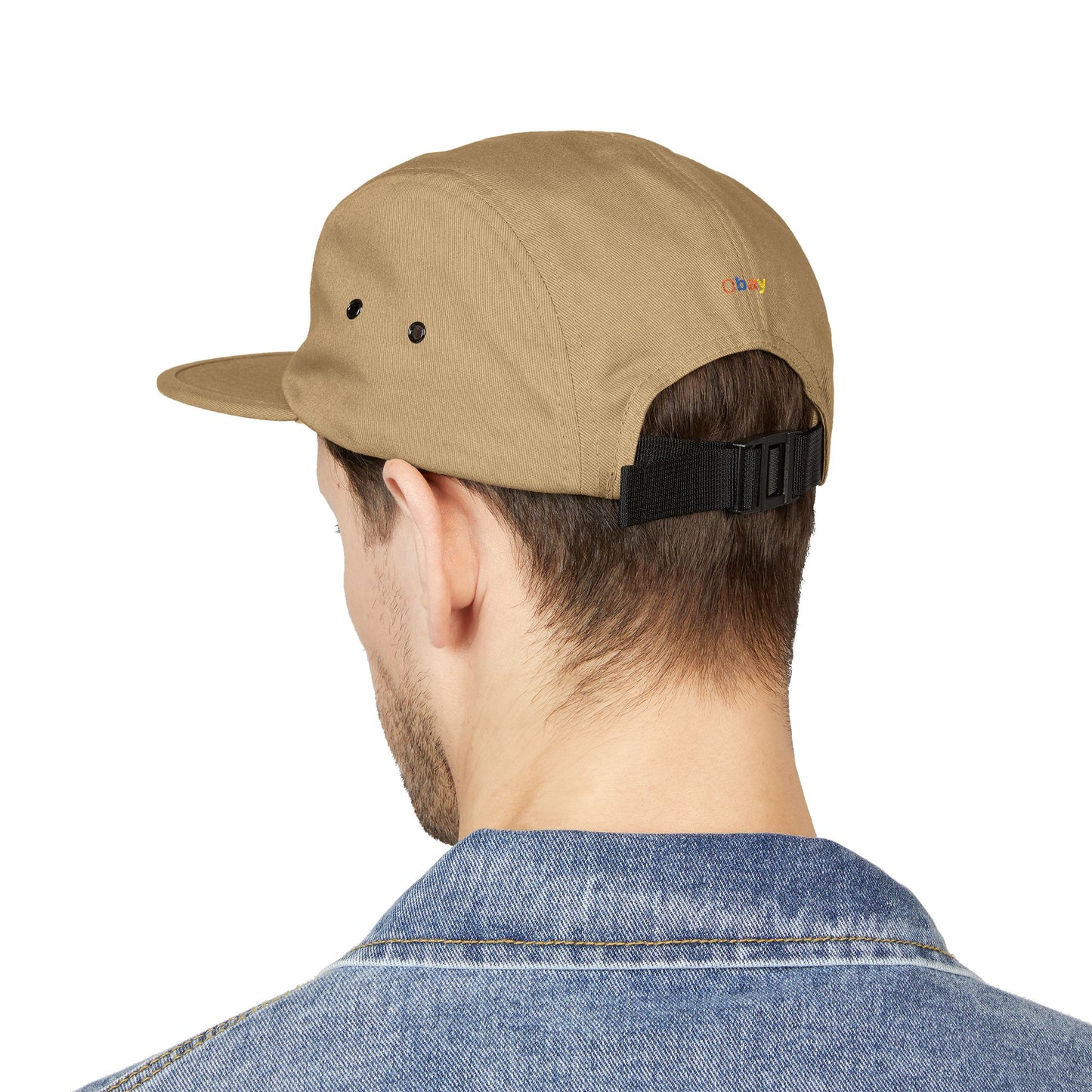 Premium 5-Panel Embroidered Cap - Trendy Streetwear Hat | Obay
