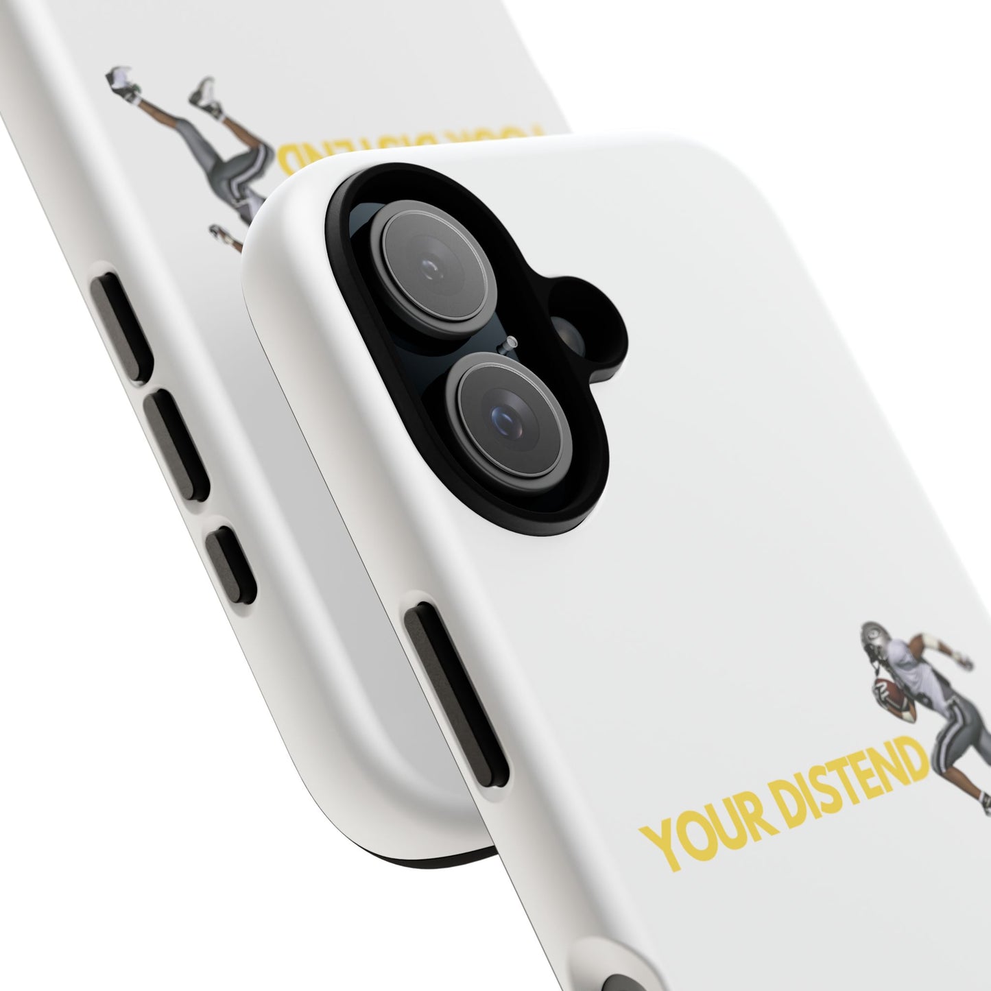 Athlete’s Edge Customizable Tough Phone Case - Durable Sports Design for iPhone, Perfect Personalized Gift for Sports Lovers