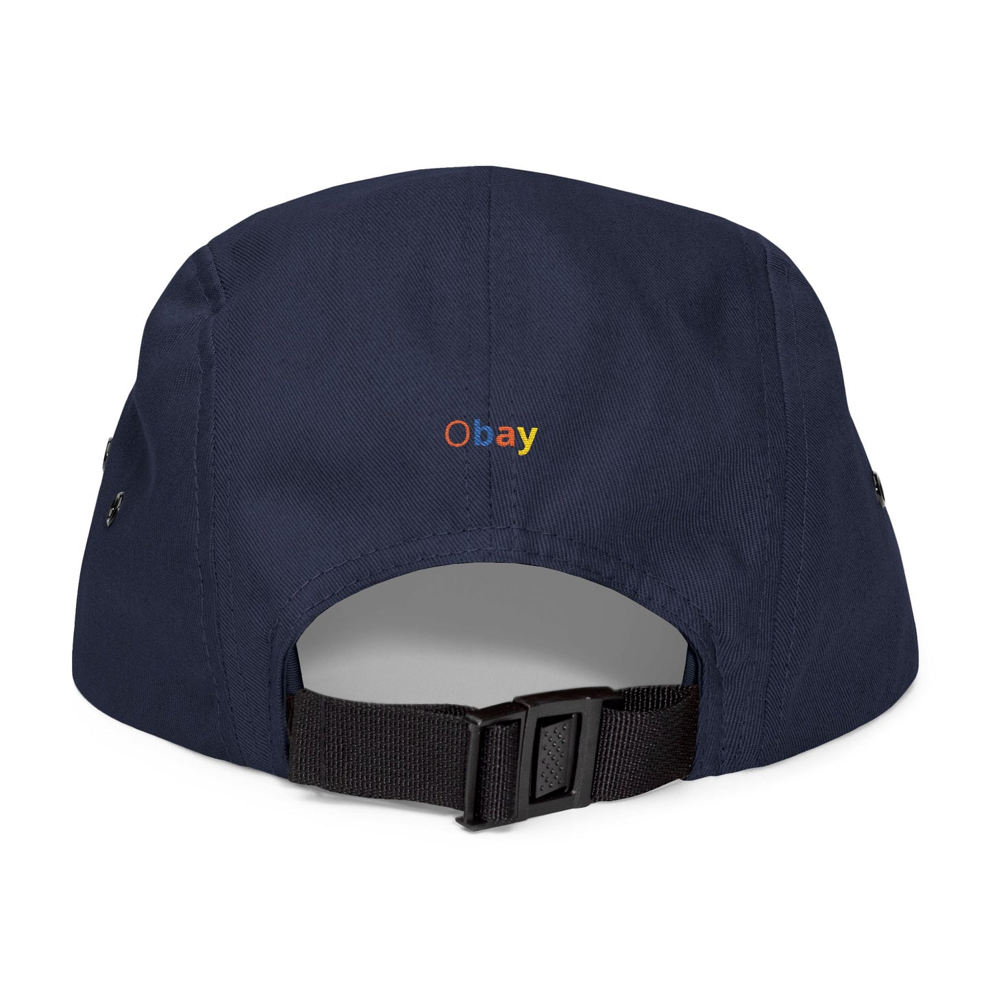 Premium 5-Panel Embroidered Cap - Trendy Streetwear Hat | Obay
