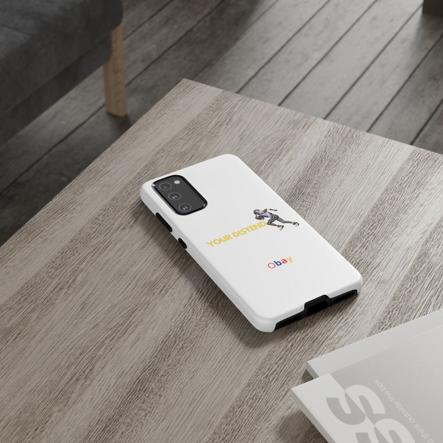 Athlete’s Edge Customizable Tough Phone Case - Durable Sports Design for iPhone, Perfect Personalized Gift for Sports Lovers