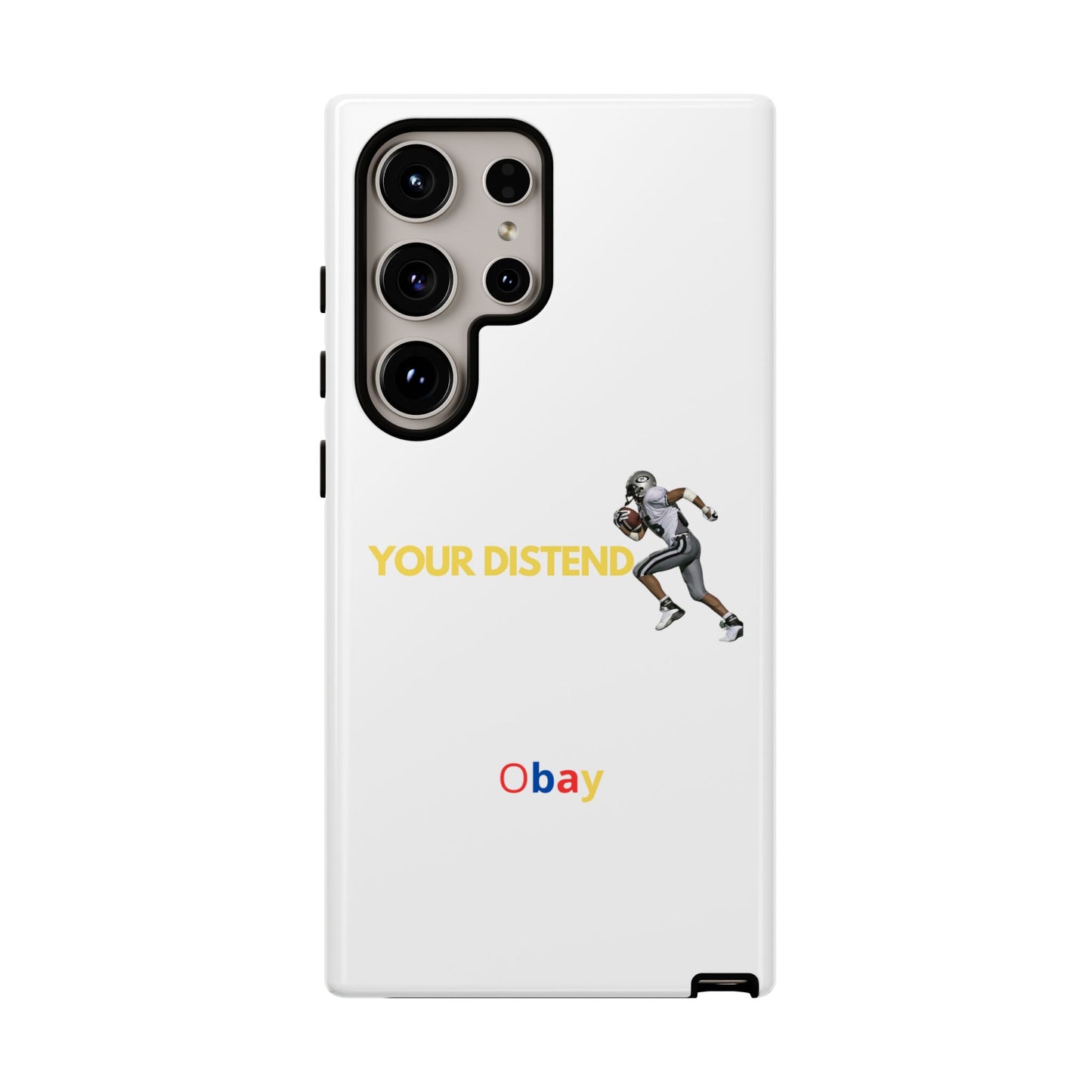Athlete’s Edge Customizable Tough Phone Case - Durable Sports Design for iPhone, Perfect Personalized Gift for Sports Lovers