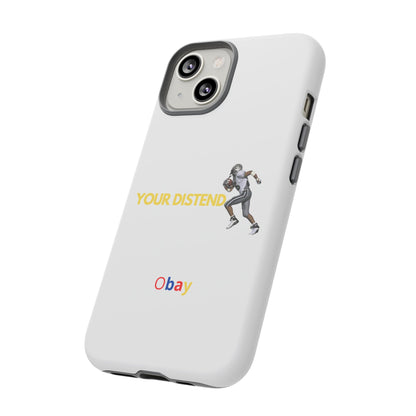Athlete’s Edge Customizable Tough Phone Case - Durable Sports Design for iPhone, Perfect Personalized Gift for Sports Lovers