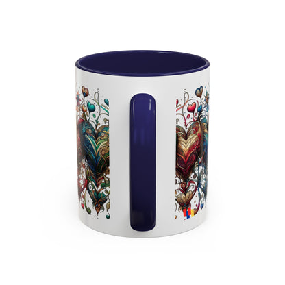 Romantic Heart Coffee Mug - Perfect for Coffee Lovers