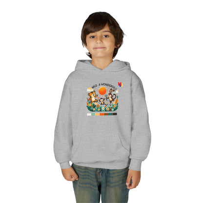 Obay Wild & Wonderful Youth Hoodie - Cozy Animal Design for Adventurous Kids
