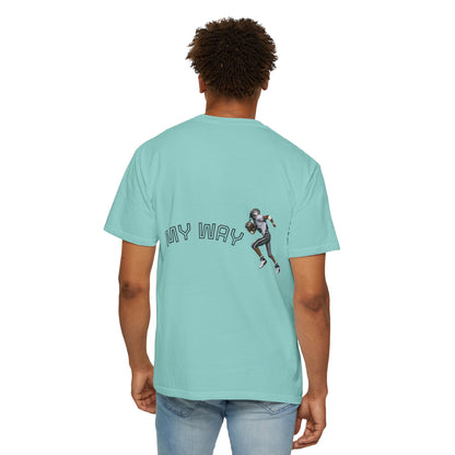 My Way Motivational Tee - Unisex Gym Shirt for Fitness Enthusiasts, Inspiring Active Lifestyle Wear