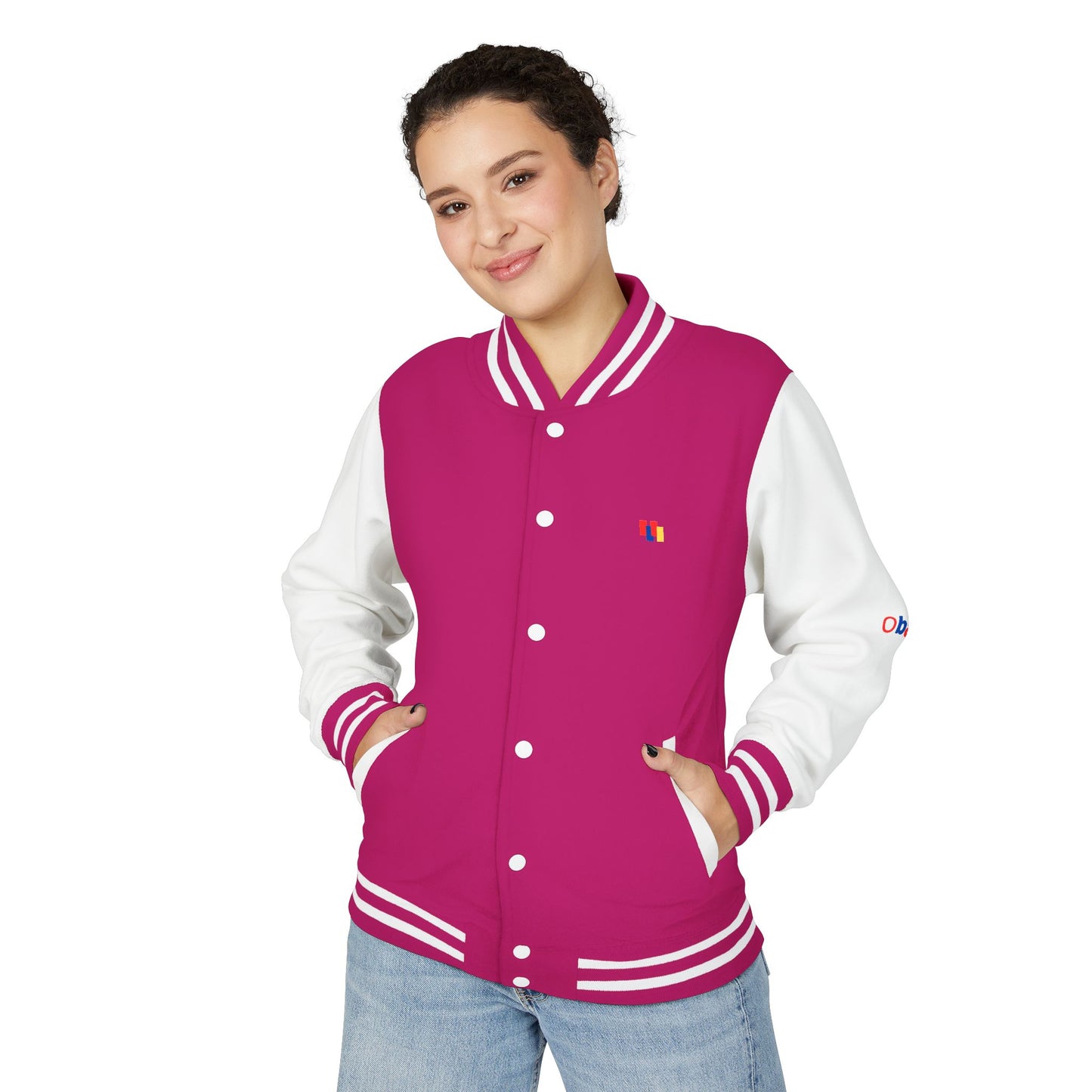Premium Heavyweight Letterman Jacket - Vintage Athletic Style