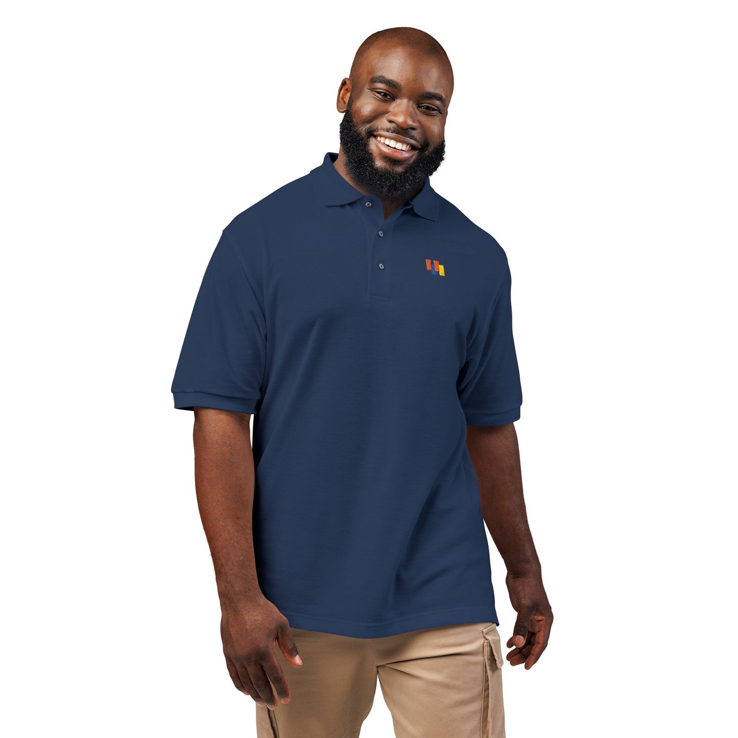 Stylish Embroidered Polo Shirt - Ultra-Comfortable, Versatile Summer Essential