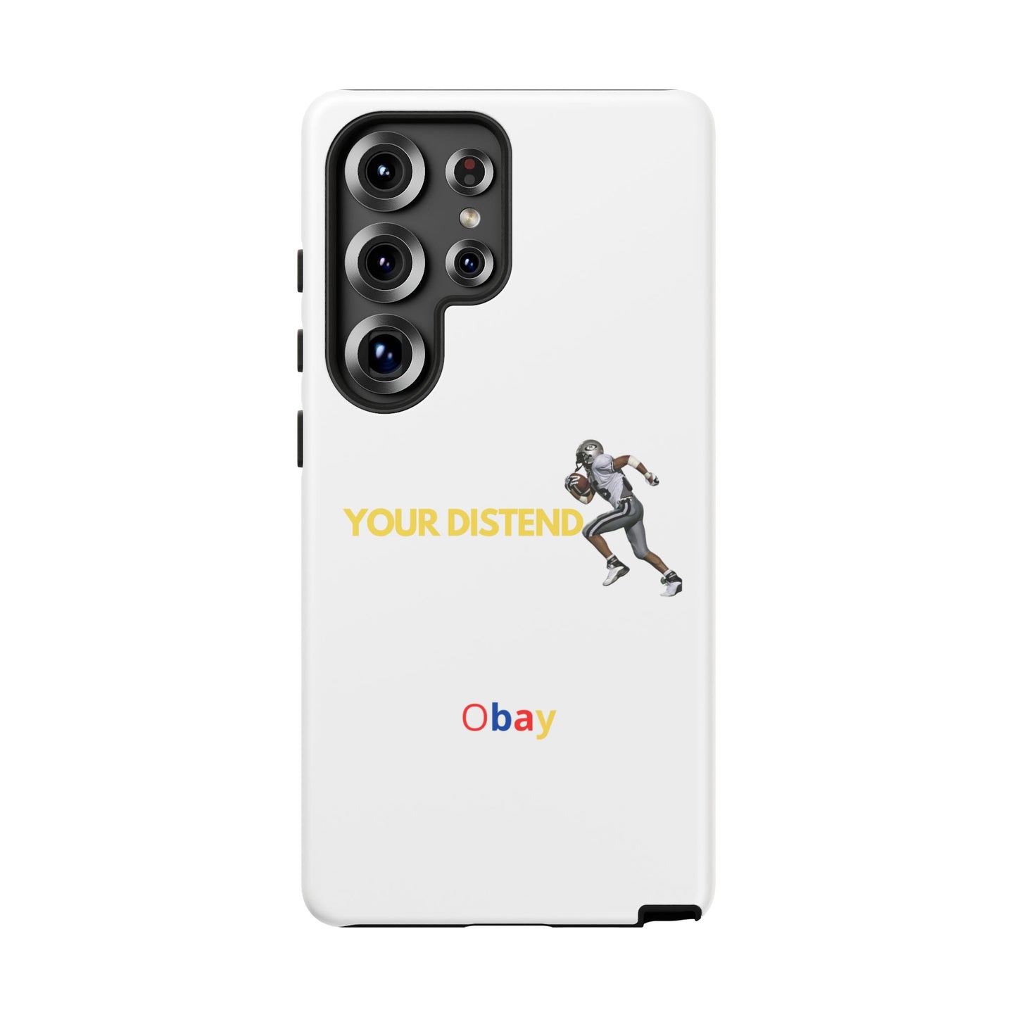 Athlete’s Edge Customizable Tough Phone Case - Durable Sports Design for iPhone, Perfect Personalized Gift for Sports Lovers