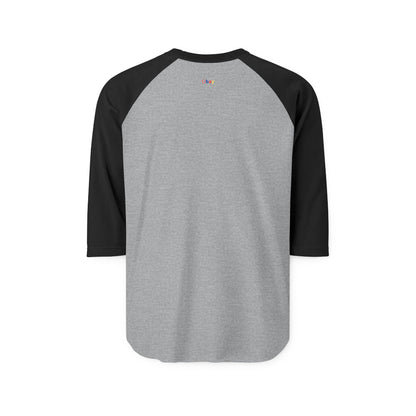 Obay Ultra-Soft Raglan Tee - Unisex Three-Quarter Sleeve Baseball Shirt