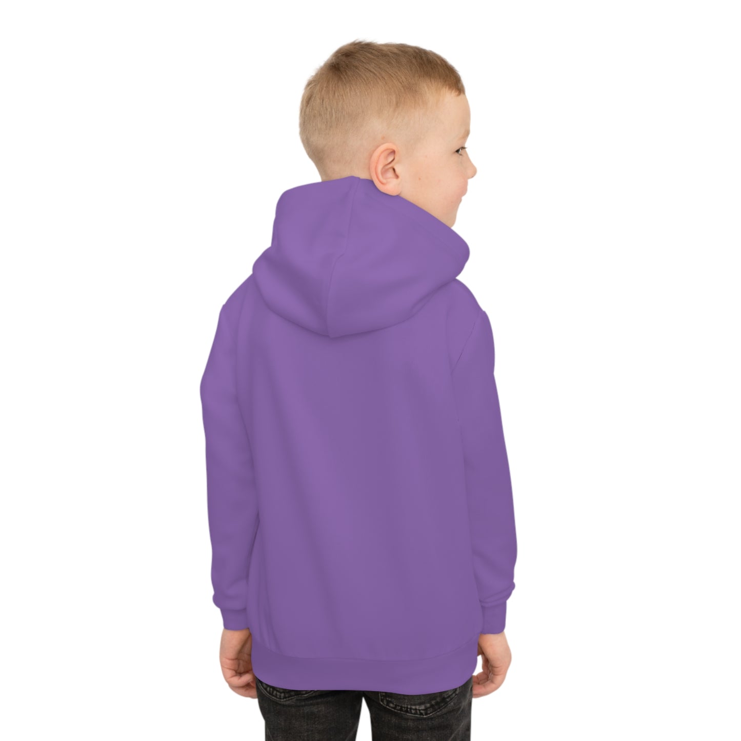 Vibrant Purple Kids Adventure Hoodie - Ultra-Soft Comfort