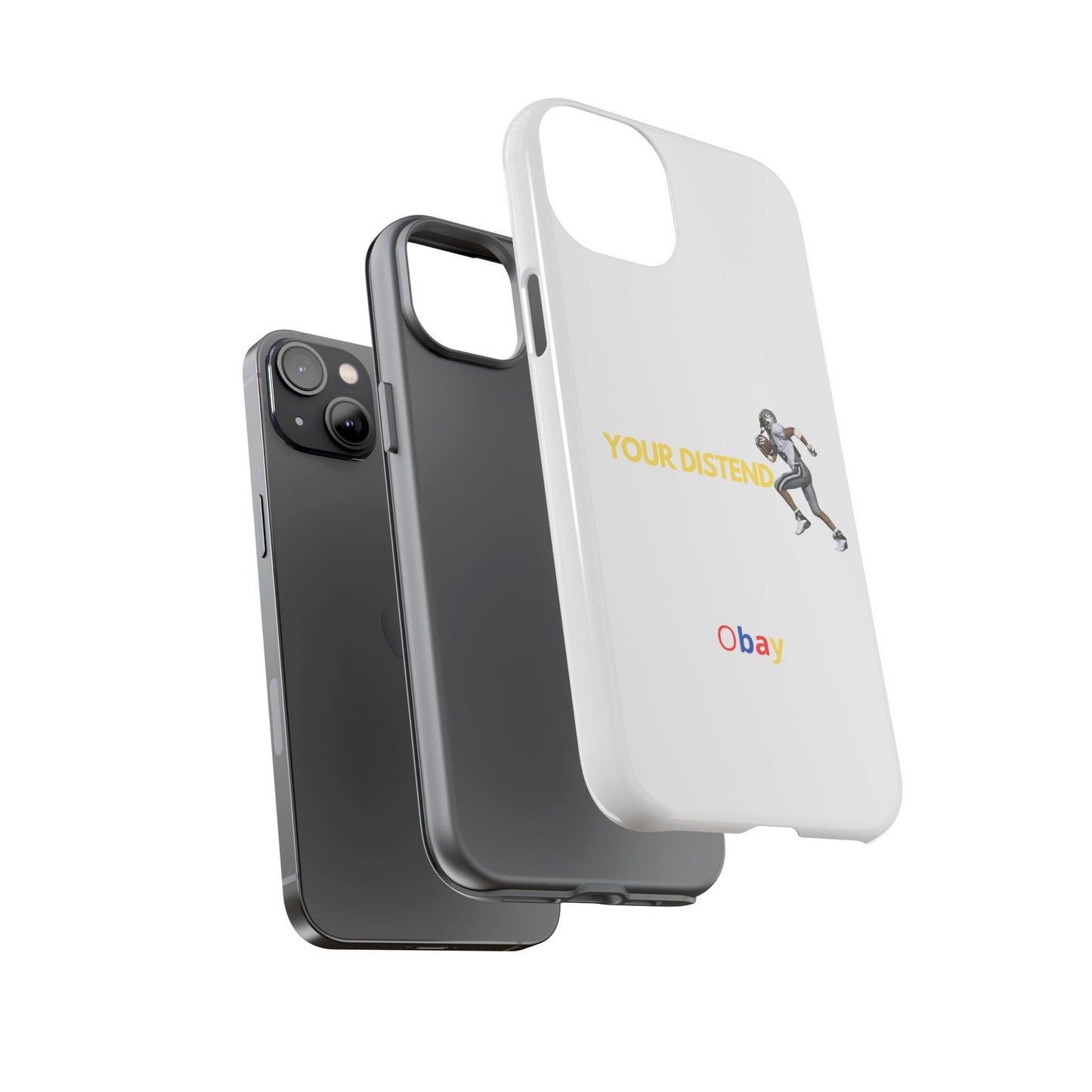 Athlete’s Edge Customizable Tough Phone Case - Durable Sports Design for iPhone, Perfect Personalized Gift for Sports Lovers