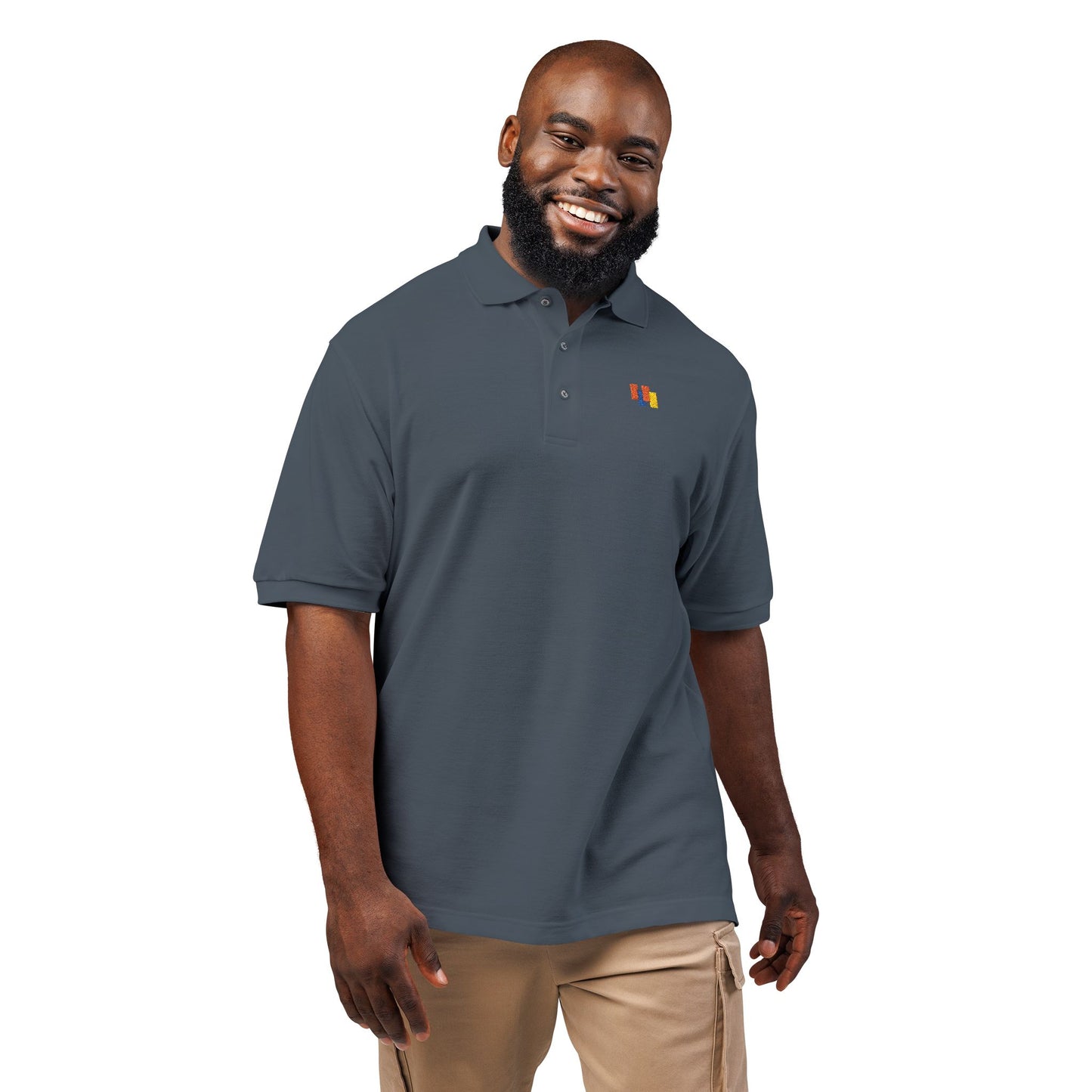 Stylish Embroidered Polo Shirt - Ultra-Comfortable, Versatile Summer Essential