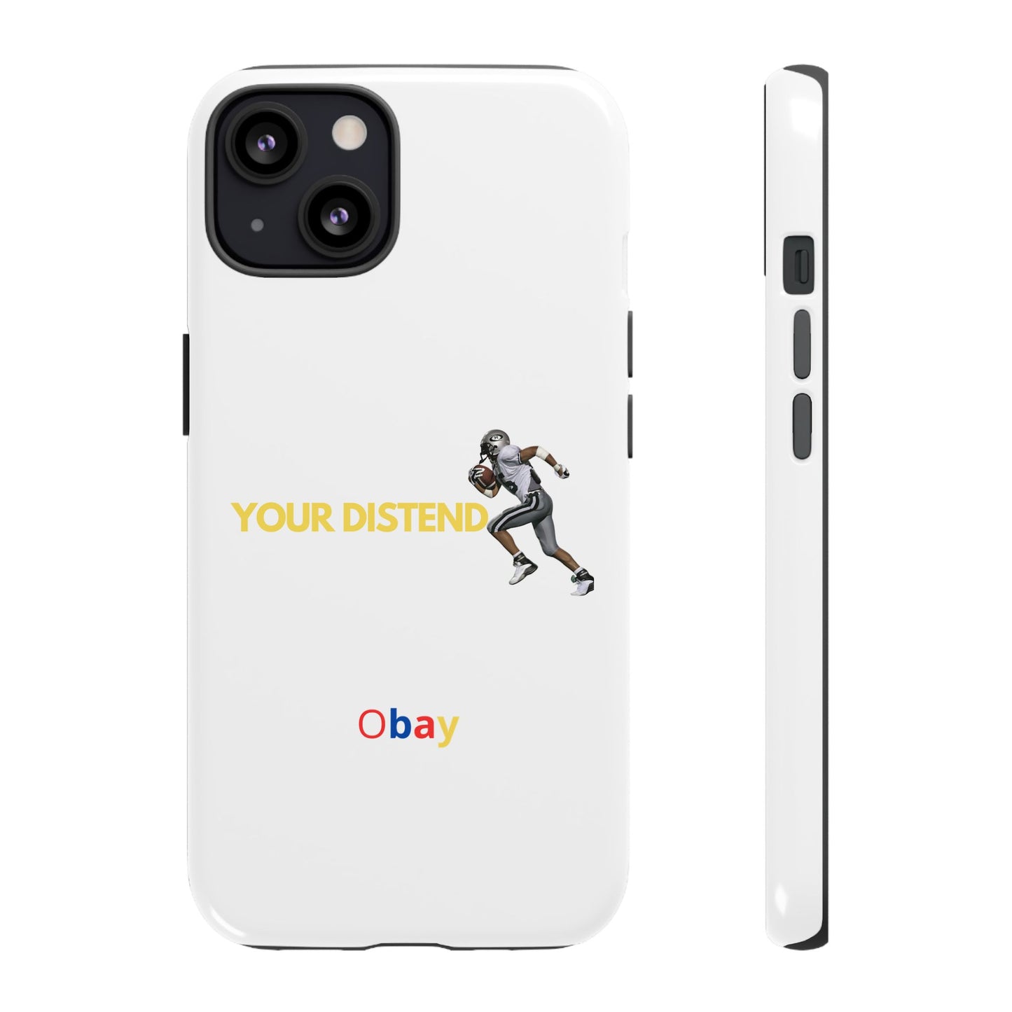 Athlete’s Edge Customizable Tough Phone Case - Durable Sports Design for iPhone, Perfect Personalized Gift for Sports Lovers